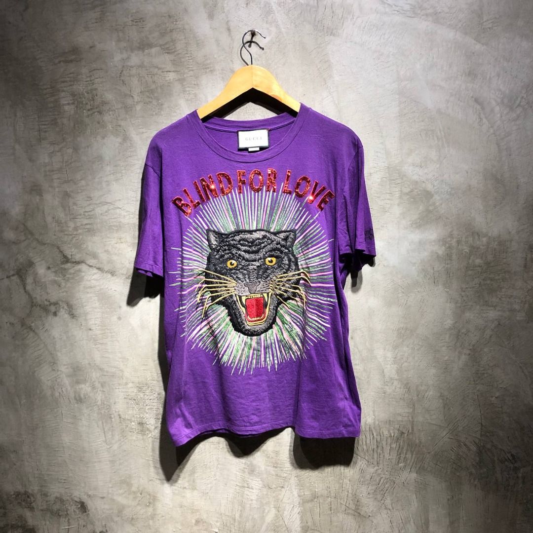 Felpa blind for love gucci tigre top