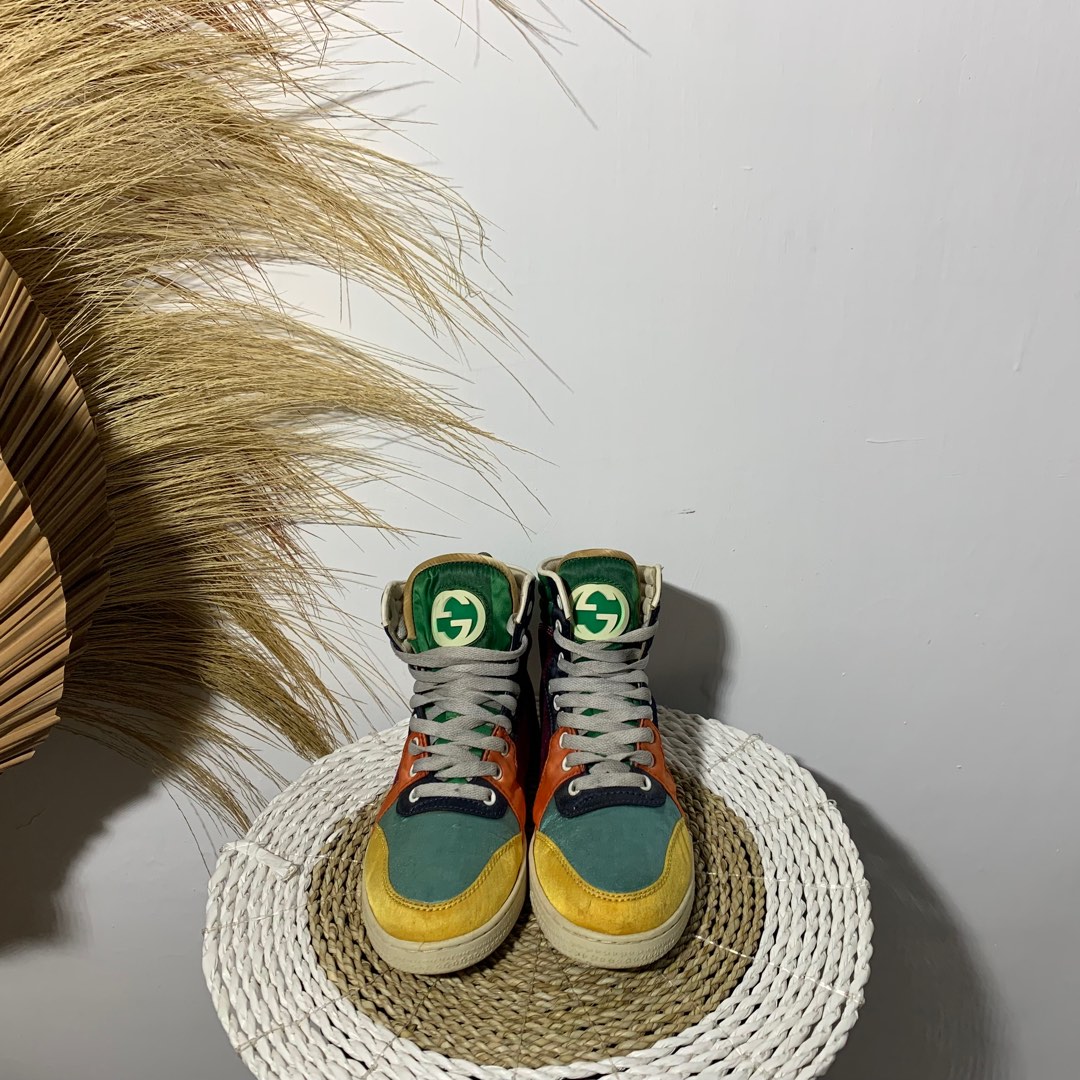 GUCCI BOOTS SATIN Fesyen Wanita Sepatu di Carousell