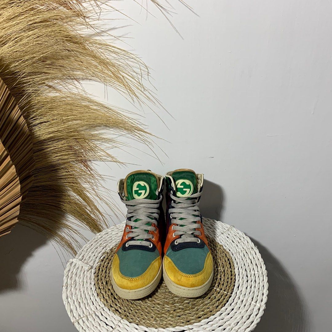 GUCCI BOOTS SATIN Fesyen Wanita Sepatu di Carousell