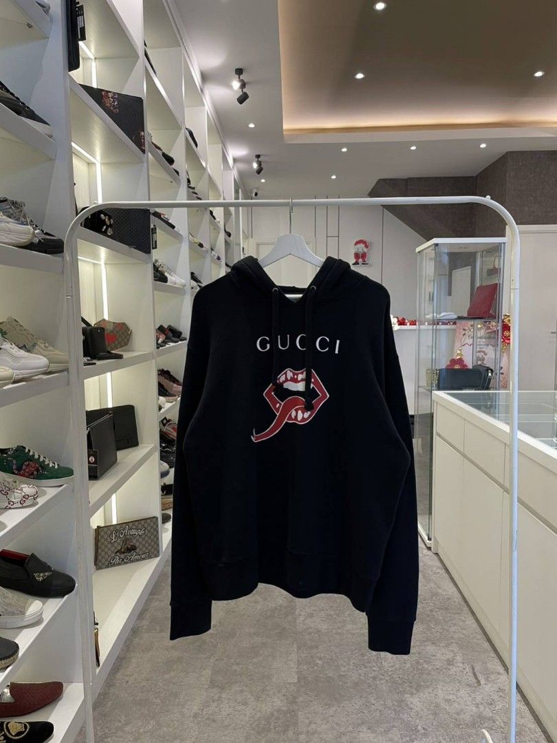 Gucci mouth hoodie store