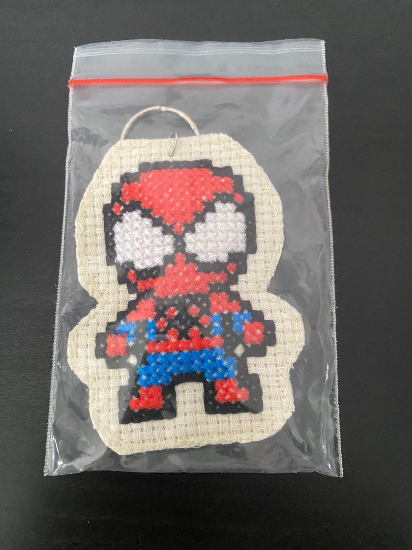 Spiderman Keychain(Handmade), Hobbies Toys, Stationery Craft