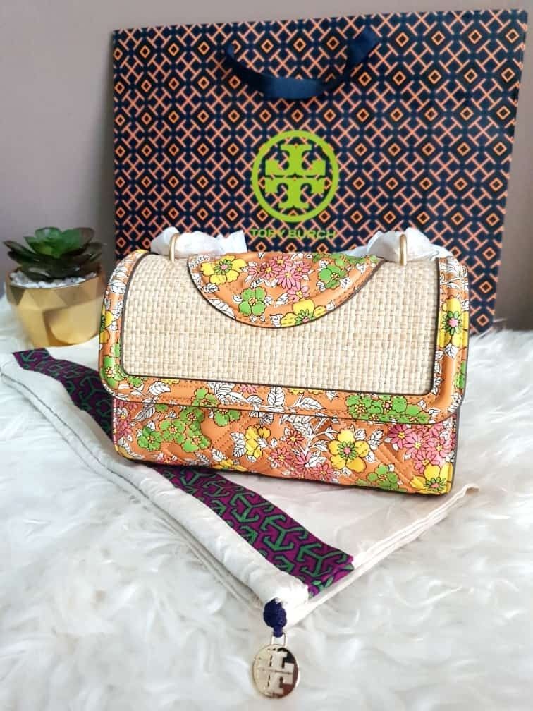 Fleming printed small convertible shoulder bag top