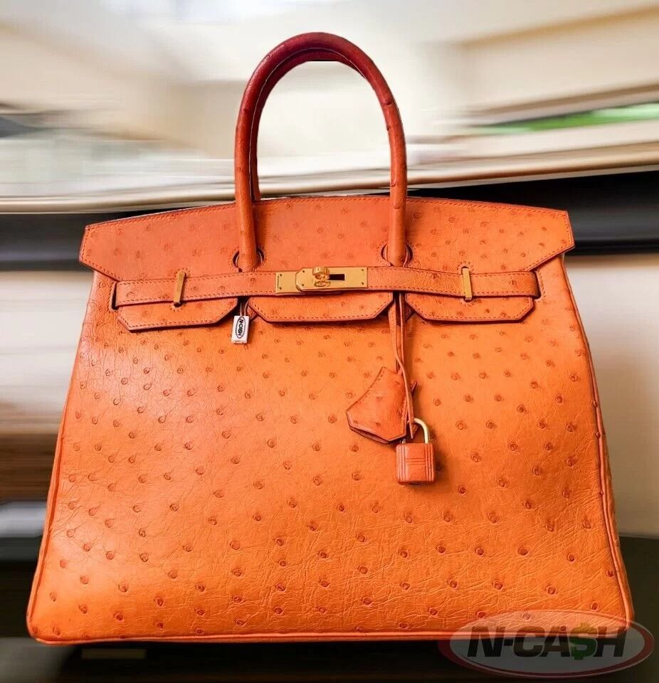 Ostrich skin birkin cheap