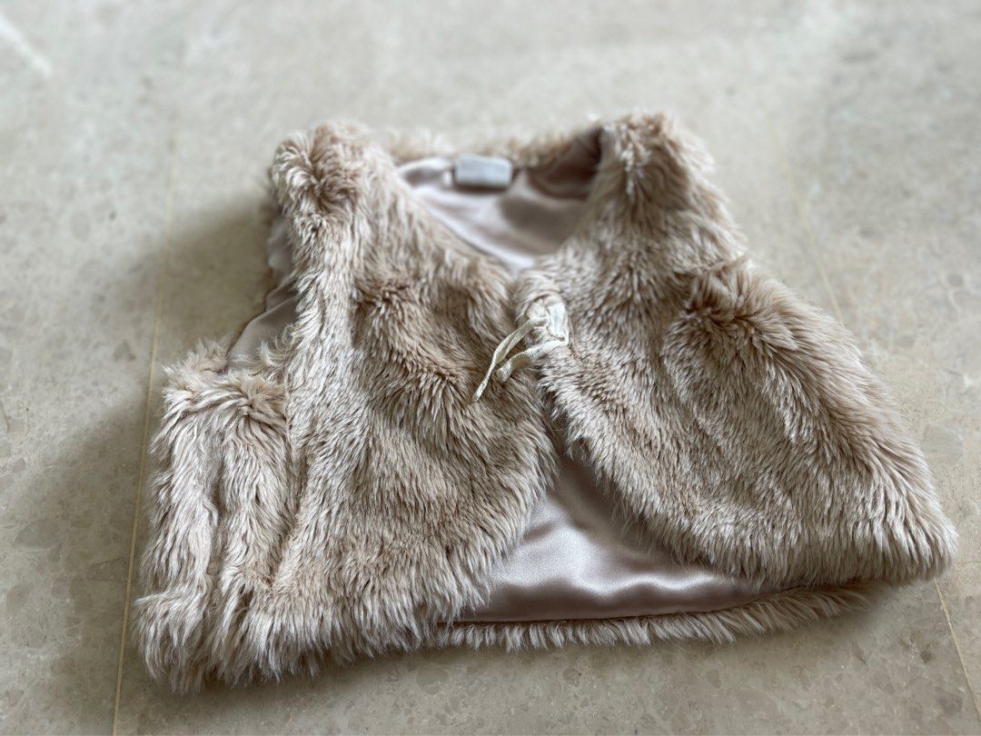 Newborn sale fluffy coat