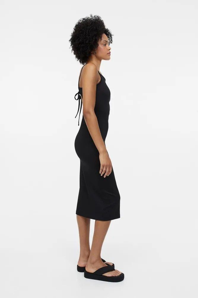H&M Open-backed Ribbed Jersey Dress, Women's Fashion, Dresses & Sets, Dresses on Carousell H&M Open-backed Ribbed Jersey Dress, Women's Fashion, Dresses & Sets, Dresses on Carousell