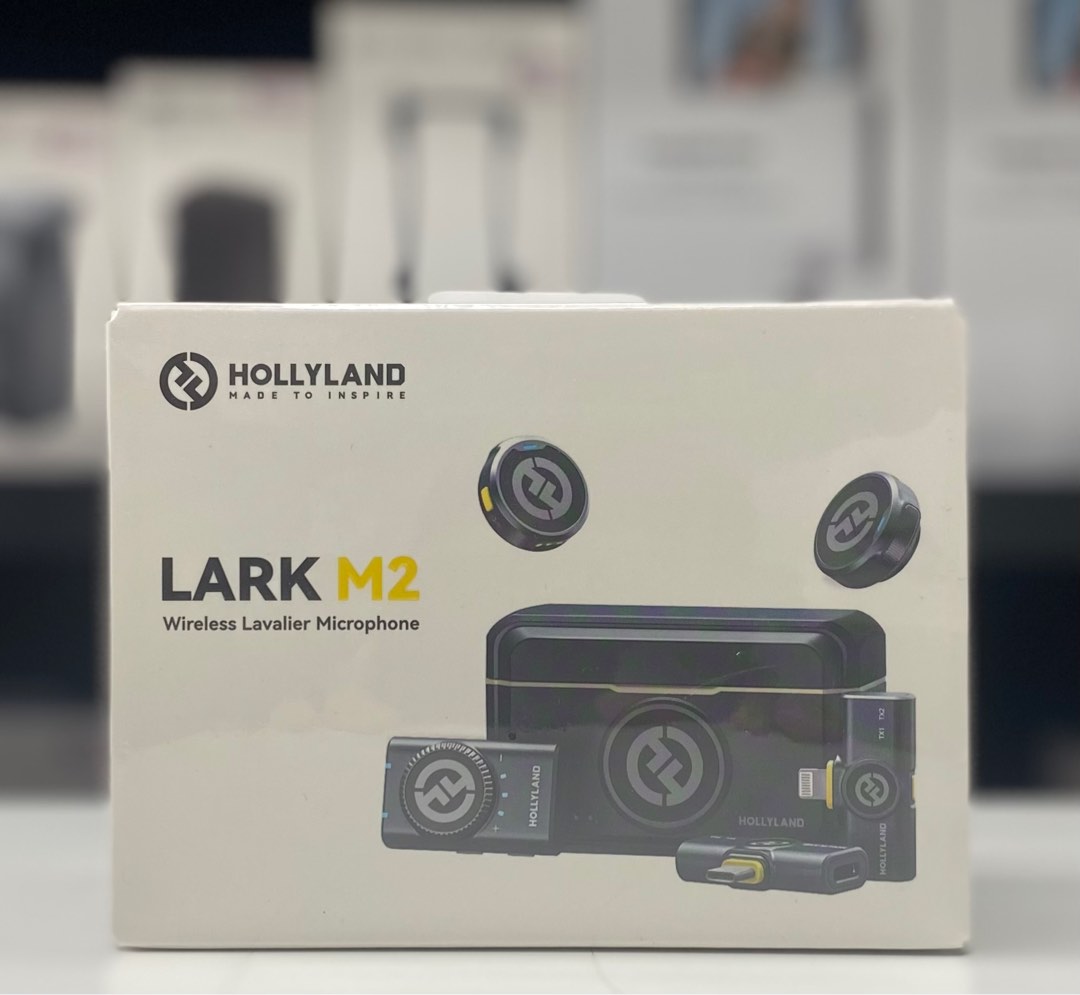 Hollyland Lark M2 Camera Wireless Lavalier Microphone M2 Duo
