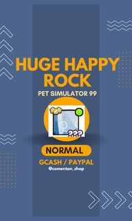 HUGE HAPPY ROCK | PS99 | PET SIMULATOR 99 | PET SIM 99 |PETSIM99