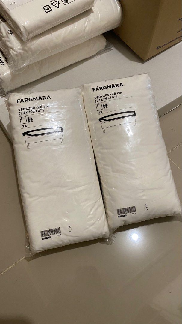 Ikea KING bed sheet (brand new), Furniture & Home Living, Bedding