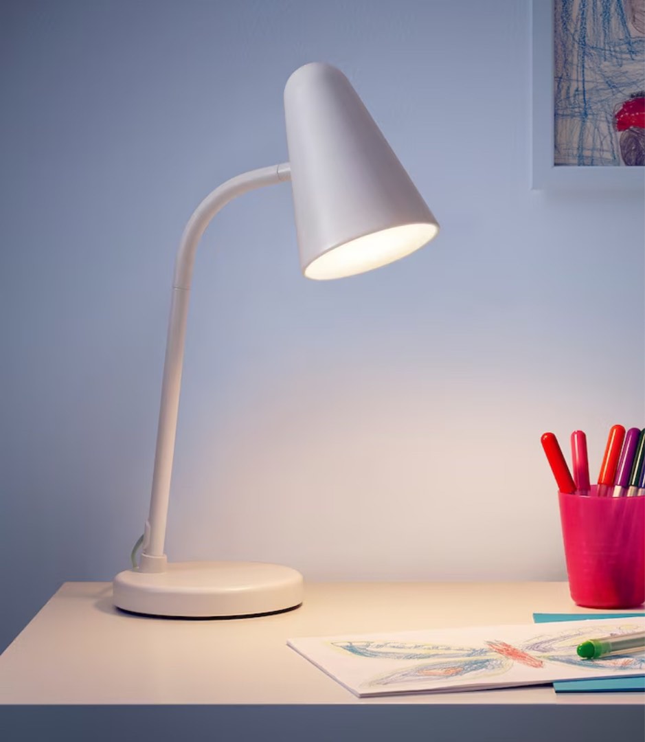 Ikea pink shop desk lamp