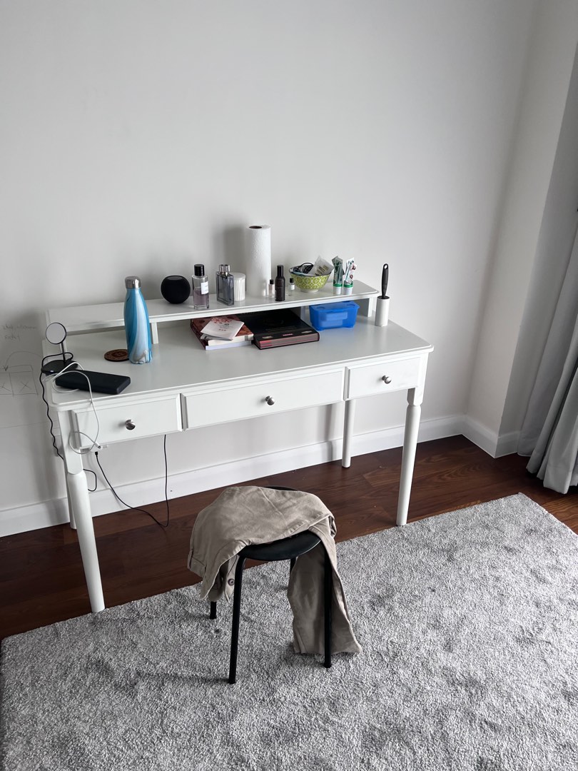Ikea Tyssedal Dressing Table with Drawer, Furniture & Home Living