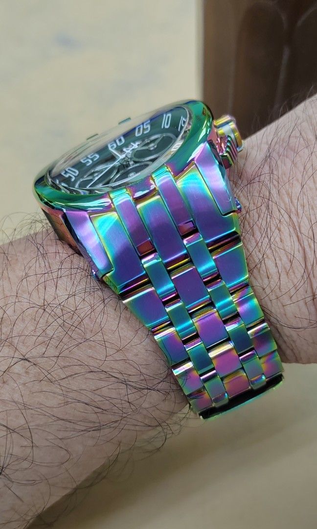 Rainbow invicta watch hotsell