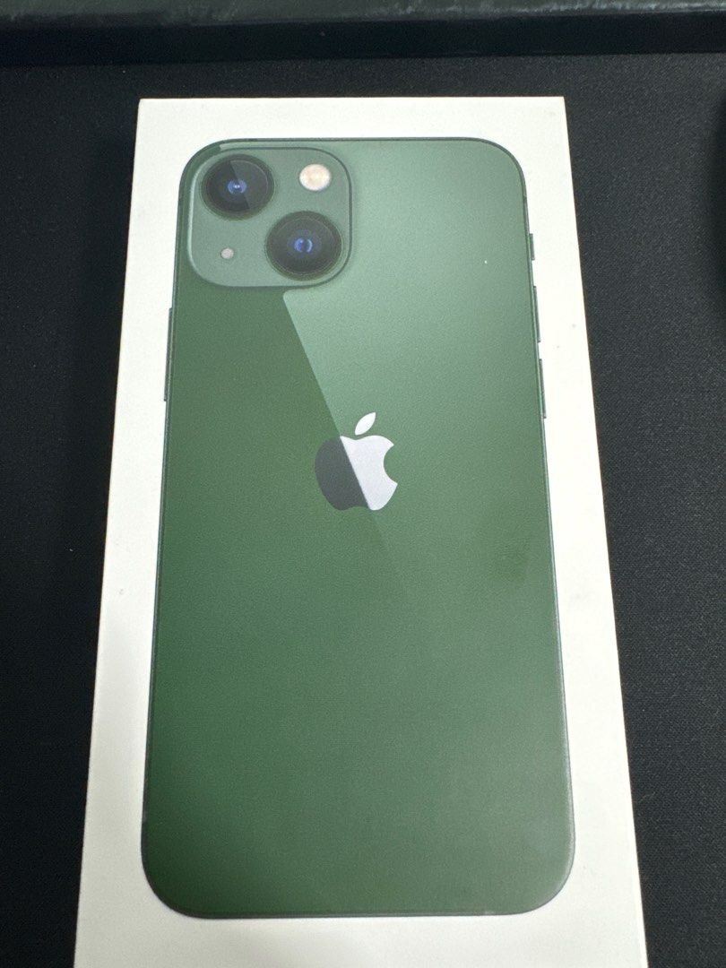 IPhone 13 Mini 128 Go Vert - Bloqué ICloud, Pour Pièces, Bon état Esthétique