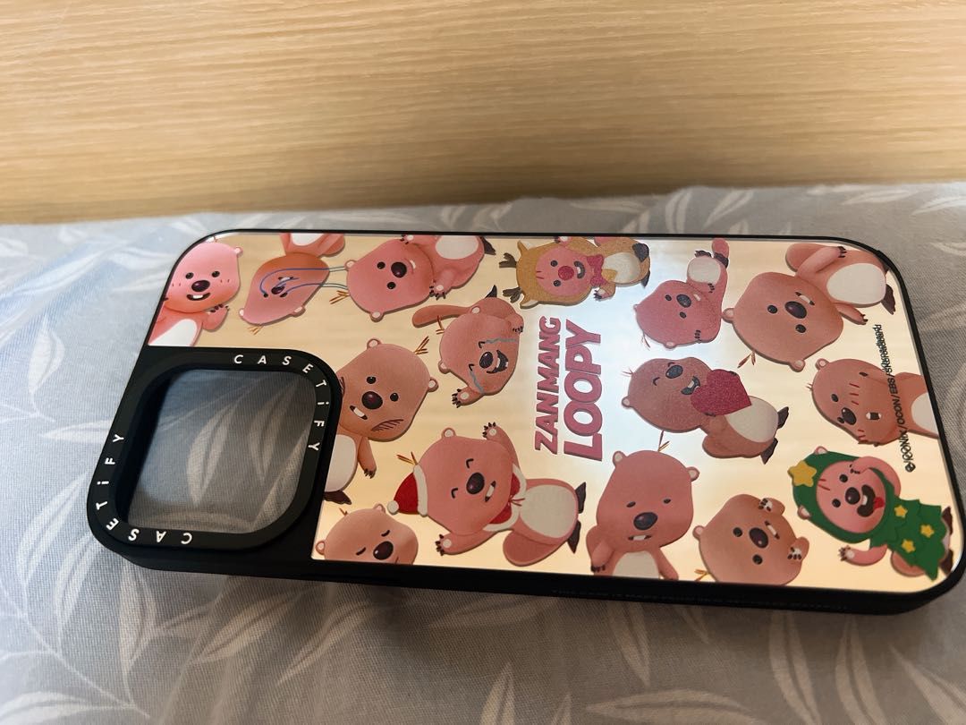 IPhone 13 Pro Max Casetify Zanmang Loopy Sticker Case 鏡面手機殼 