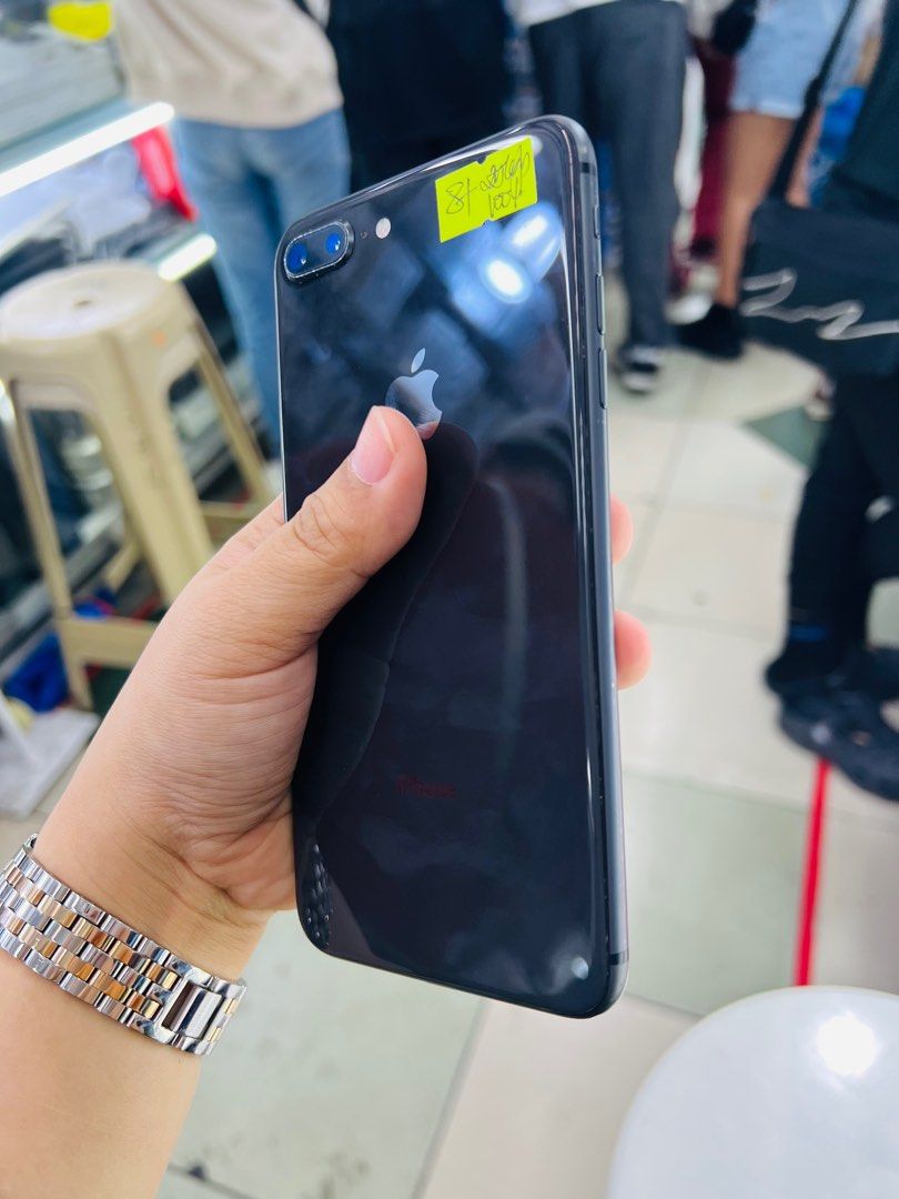 Iphone 8 Plus 256gb (Category: iPhone 8 Series) located in San Juan City. Submitted by javedsgadgetshop (Listing ID 1272472189, Image 2). Description: OPEN FOR INSTALLMENT VIA CREDIT CARD/GGIVES & SWAP/TRADE-IN! WE BUY AND SELL ( ANYKINDS OF UNIT BINIBILI PO NAMIN)! PTPA : Padelete po f bawal Read ❗️Onhand ‼️ Iphone 8+ •256/12gb •NTC Variant •Good batt health •Factory Unlock •95% Smoothness •No hidden issue | No Repaired •100% Authentic | Not Ref