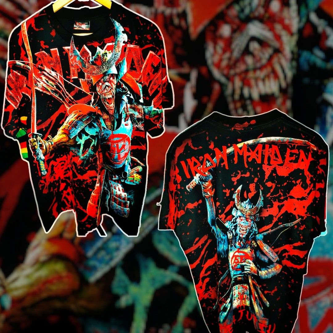 IRON MAIDEN, Men's Fashion, Tops & Sets, Tshirts & Polo Shirts on Carousell