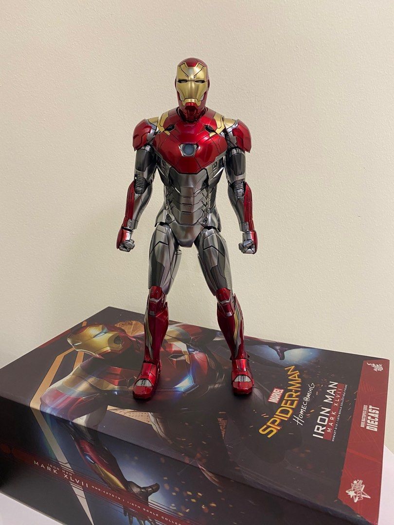 Iron Man Mark XLVII Spider Man Homecoming Movie Masterpiece