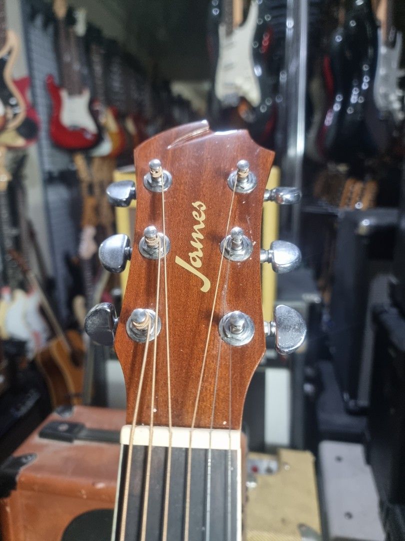 James acoustic guitar, Hobbies & Toys, Music & Media, Musical