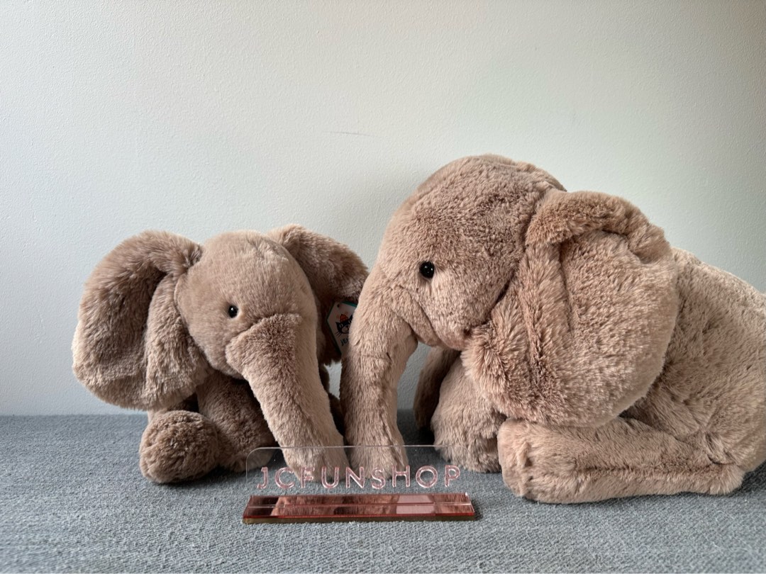 Jellycat large smudge elephant hot sale
