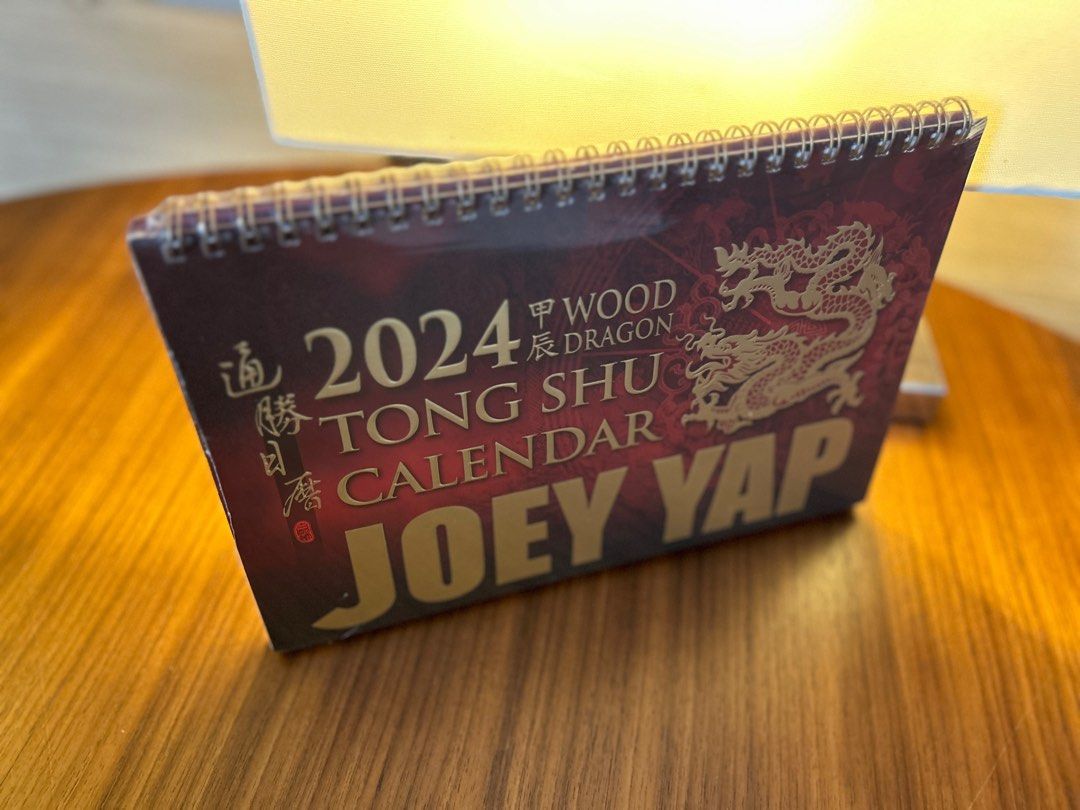 Joey Yap Tong Shu Calendar 2024, Everything Else on Carousell