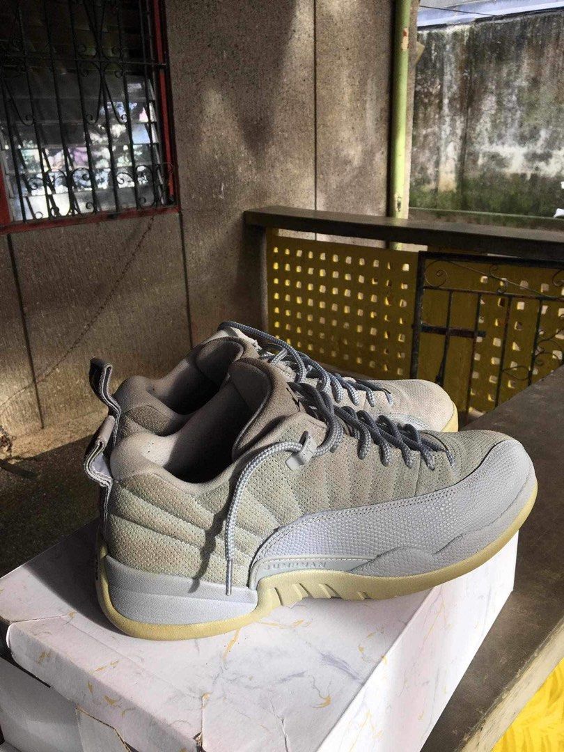 Air jordan 12 discount retro low wolf grey