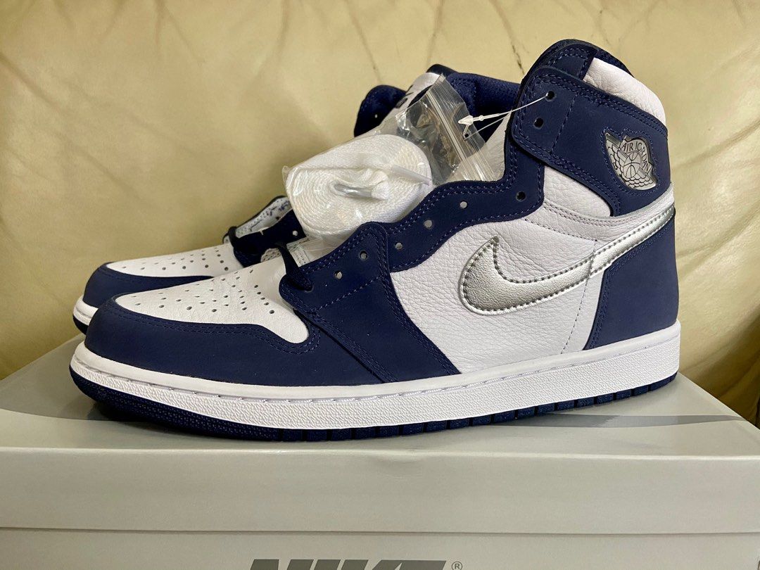 Jordan 1 co.jp Midnight Navy size 11 (Category: Sneakers) located in Quezon City. Submitted by user.23 (Listing ID 1272578848, Image 1). Description: Jordan 1 Co.jp Midnight Navy Used only once Like new Size 11 Php9000 Meetup punchline quezon ave area.