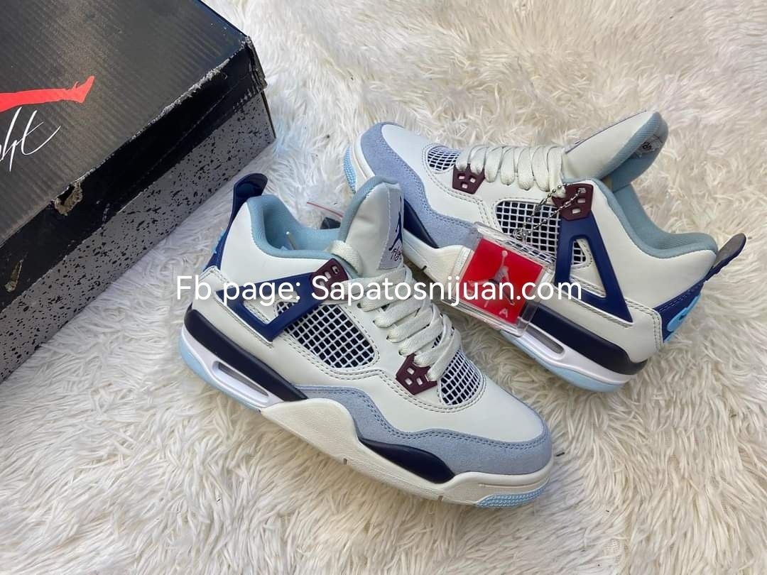 Jordan 4 white purple