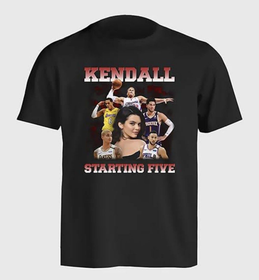 Kendall Jenner Starting Five T-Shirt (Category: Shirts) located in Quezon City. Submitted by thingers (Listing ID 1272644924, Image 1). Description: too big for me.