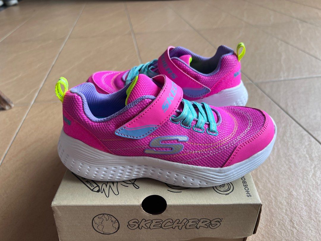 Skechers sport kids pink store
