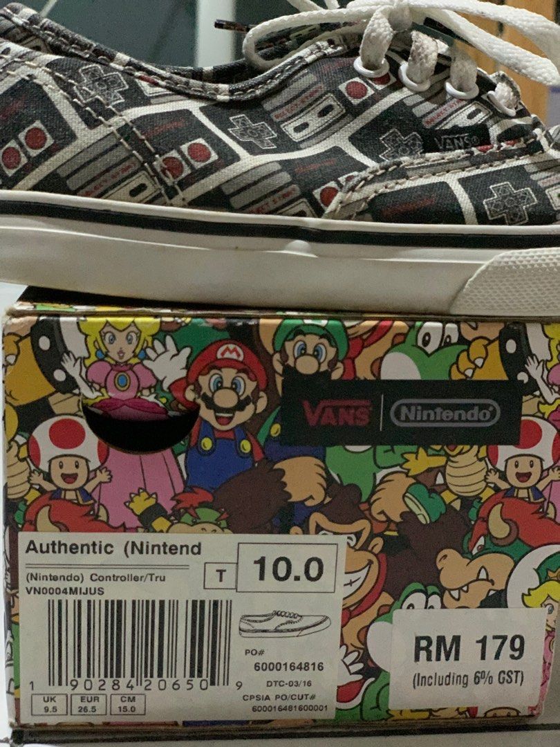 KIDS VANS ERA x NINTENDO Babies Kids Babies Kids Fashion on