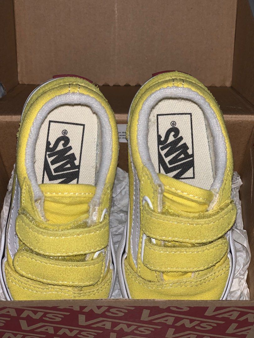 Mustard vans kids discount