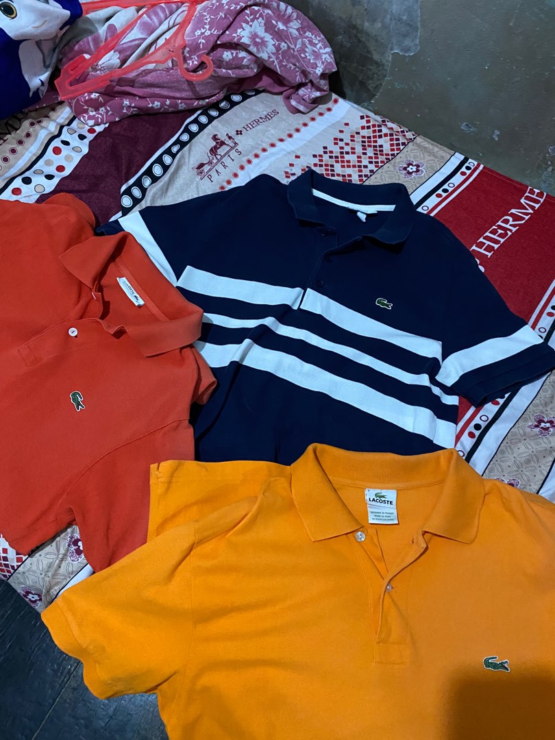 lacoste polo shirts, Men's Fashion, Tops & Sets, Tshirts & Polo Shirts on Carousell