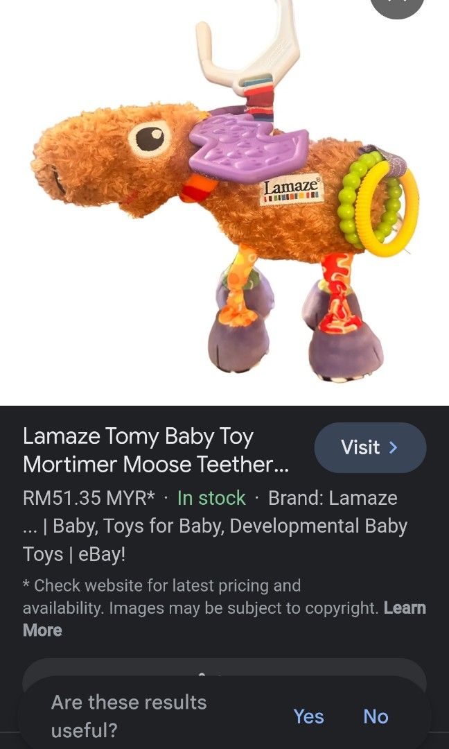 Tomy hotsell lamaze moose