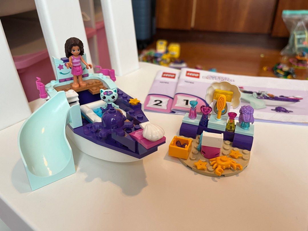 LEGO Gabby's Dollhouse Gabby & MerCat's Ship & Spa 10786 Building