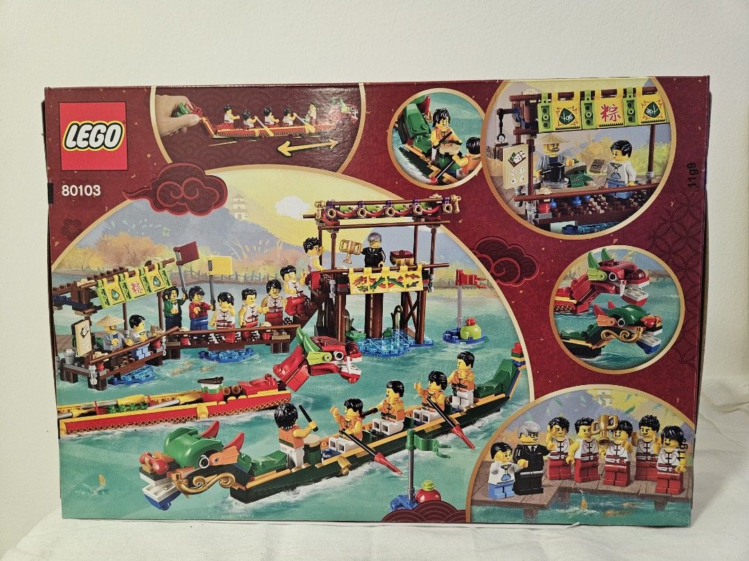 Lego dragon clearance boat race 80103