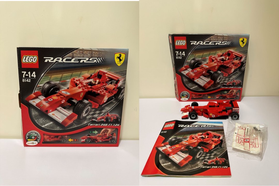 Lego 8142 Racers Ferrari 248 F1 1 24 Carousell