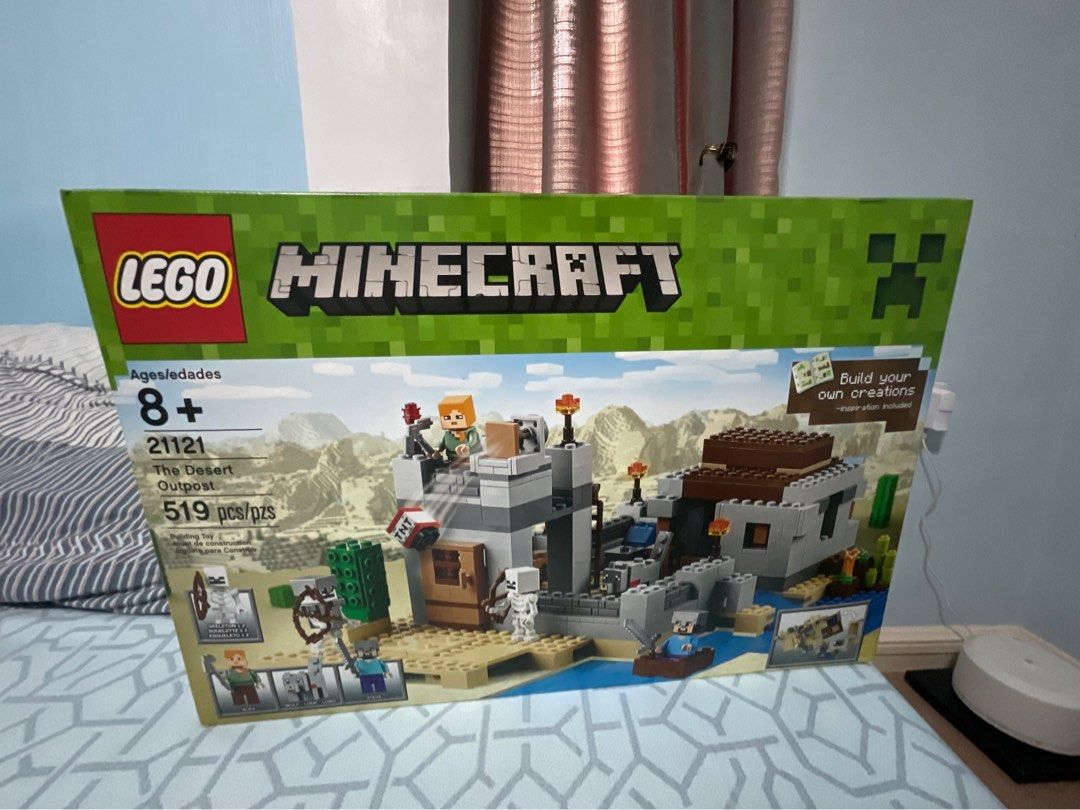 LEGO Minecraft The Desert Outpost Hobbies Toys Toys Games on