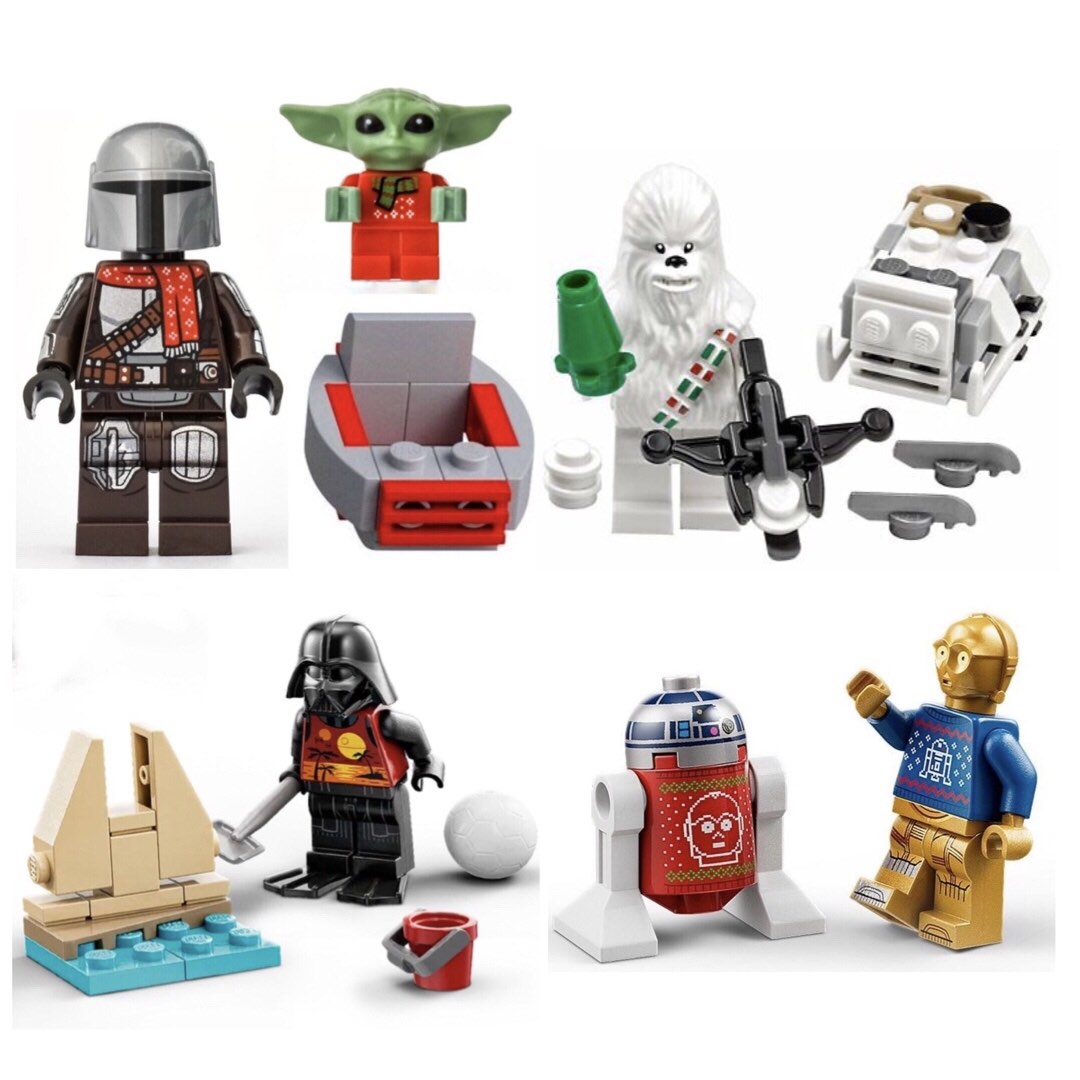 LEGO Star Wars Advent Calendar Christmas Exclusive Minifigures