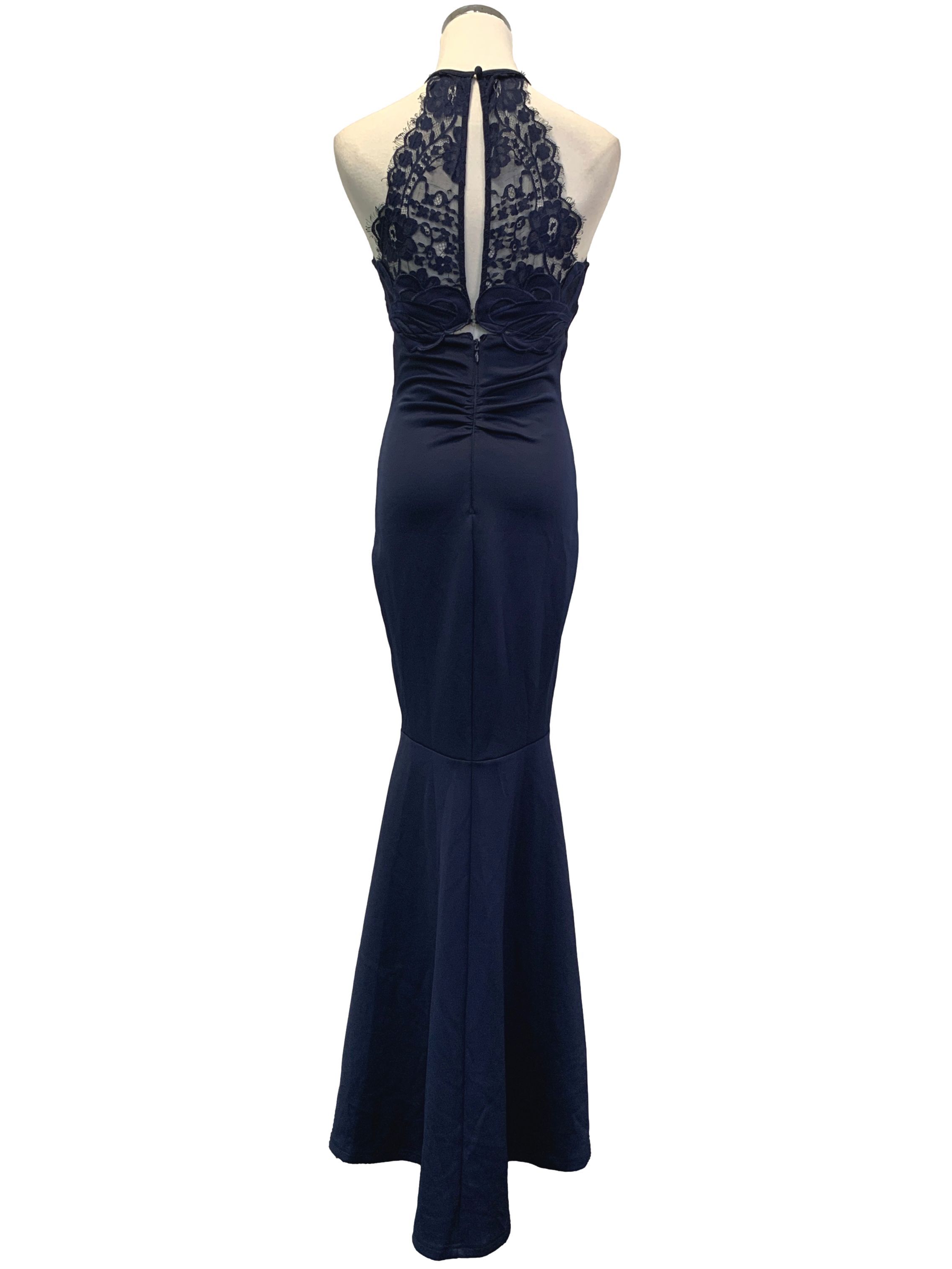 Lipsy navy blue dress sale