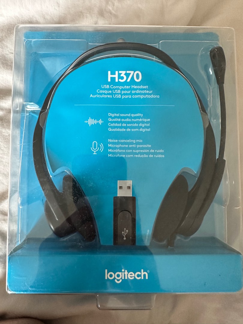 Casque USB Logitech H540 pour ordinateur avec microphone anti-parasite