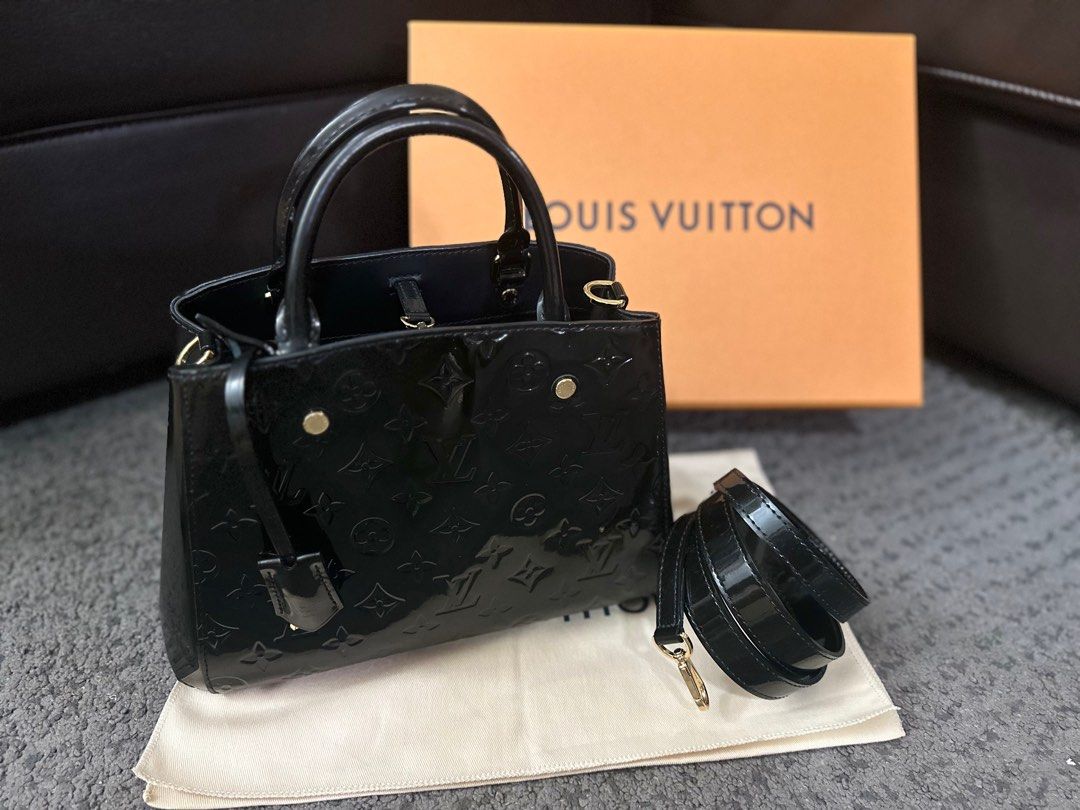 Louis vuitton best sale montaigne bb vernis