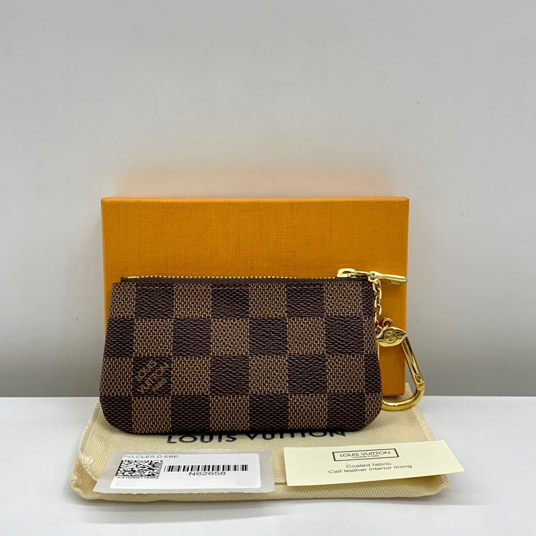 Pochette cles damier graphite hotsell