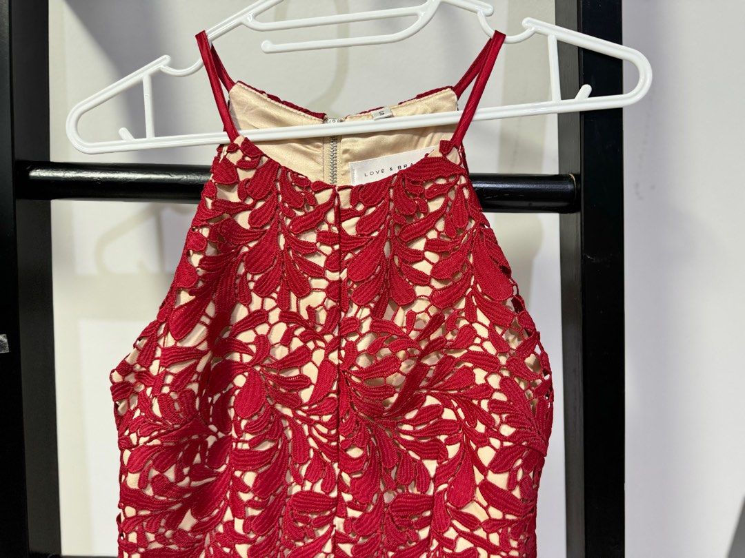 Burgundy crochet dress new arrivals
