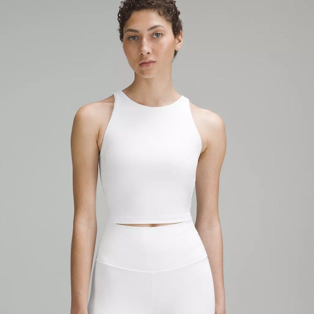 Lululemon Align Tank (white), Women's Fashion, Activewear on Carousell
