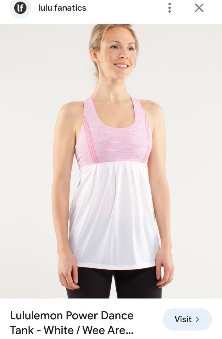 Lululemon Free To Be Tank - Classic Stripe Black White - lulu fanatics