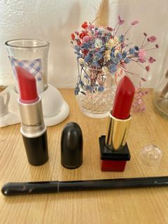 Mac and Guerlain lipstick duo set
