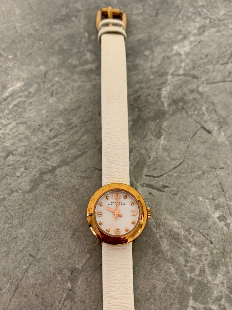 Marc by Marc Jacobs Mini Amy White Dial Women s Watch