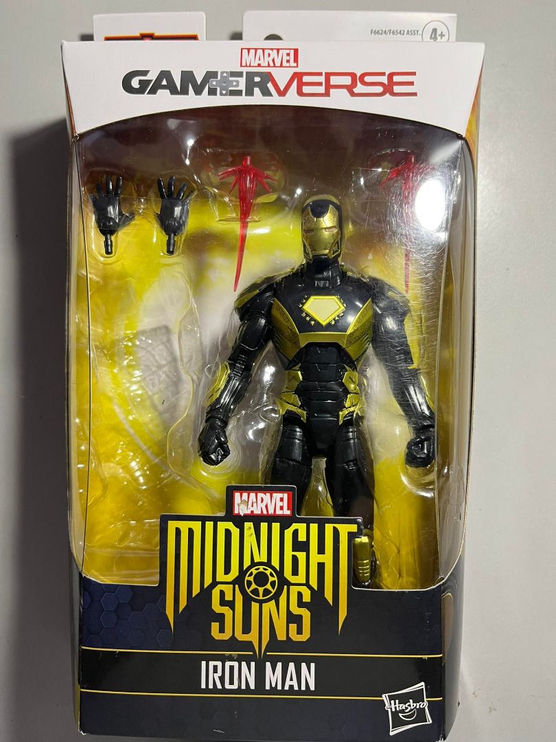 Marvel legends Ironman Midnight Sons (Category: Figurines & Statues) located in Quezon City. Submitted by jhonquel (Listing ID 1272624894, Image 1). Description: Marvel legends Gamer-verse Midnight Sons Iron-man KLB no BAF figure. Figure not removed from box. Grab/lalamove shipping fee from buyer. No trades, thanks for looking. .