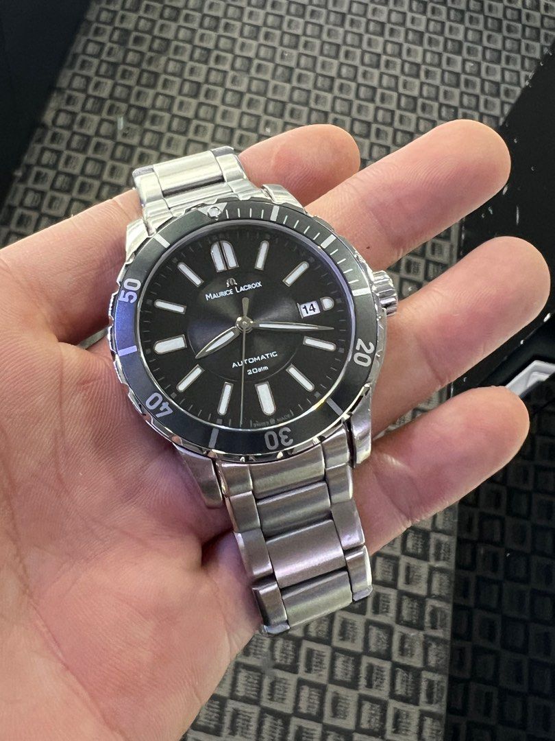 MAURICE LACROIX MIROS DIVER SWISS MADE AUTOMATIC DIVERS 200M ML6028