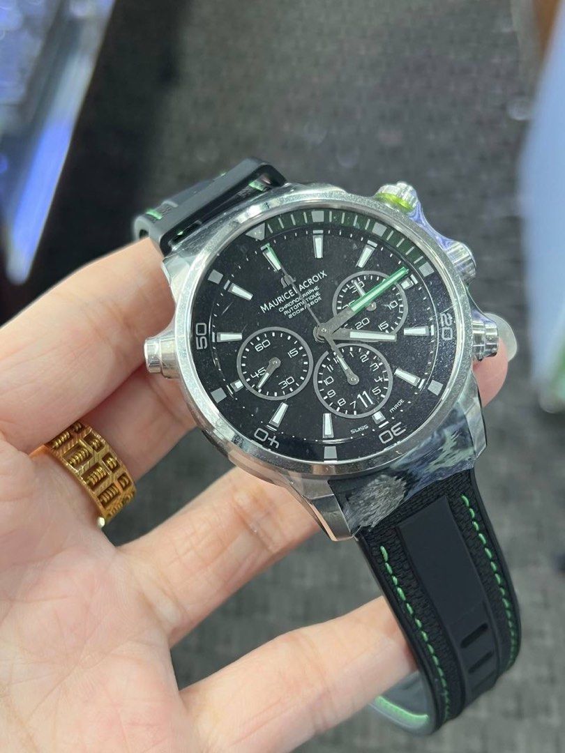 MAURICE LACROIX PONTOS S SWISS MADE AUTOMATIC CHRONOGRAPH PT6018