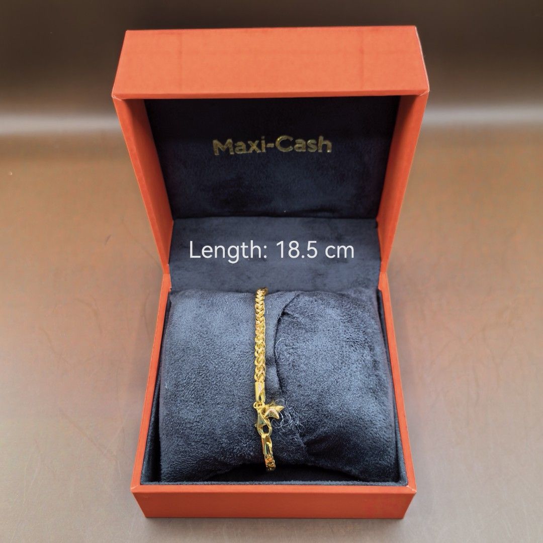 Maxi Cash 916 Gold Bracelet 3.99g